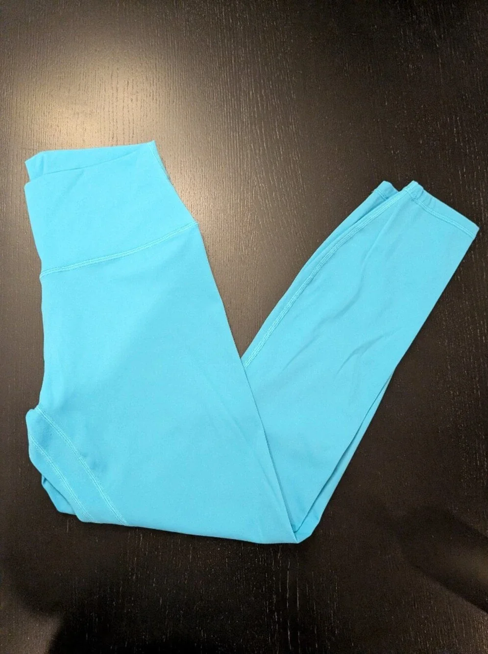Bright Turquoise Active Leggings - Picture 4 of 6